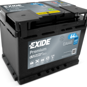 Startovací baterie 64Ah/640A 242x175x190 EXIDE EA640