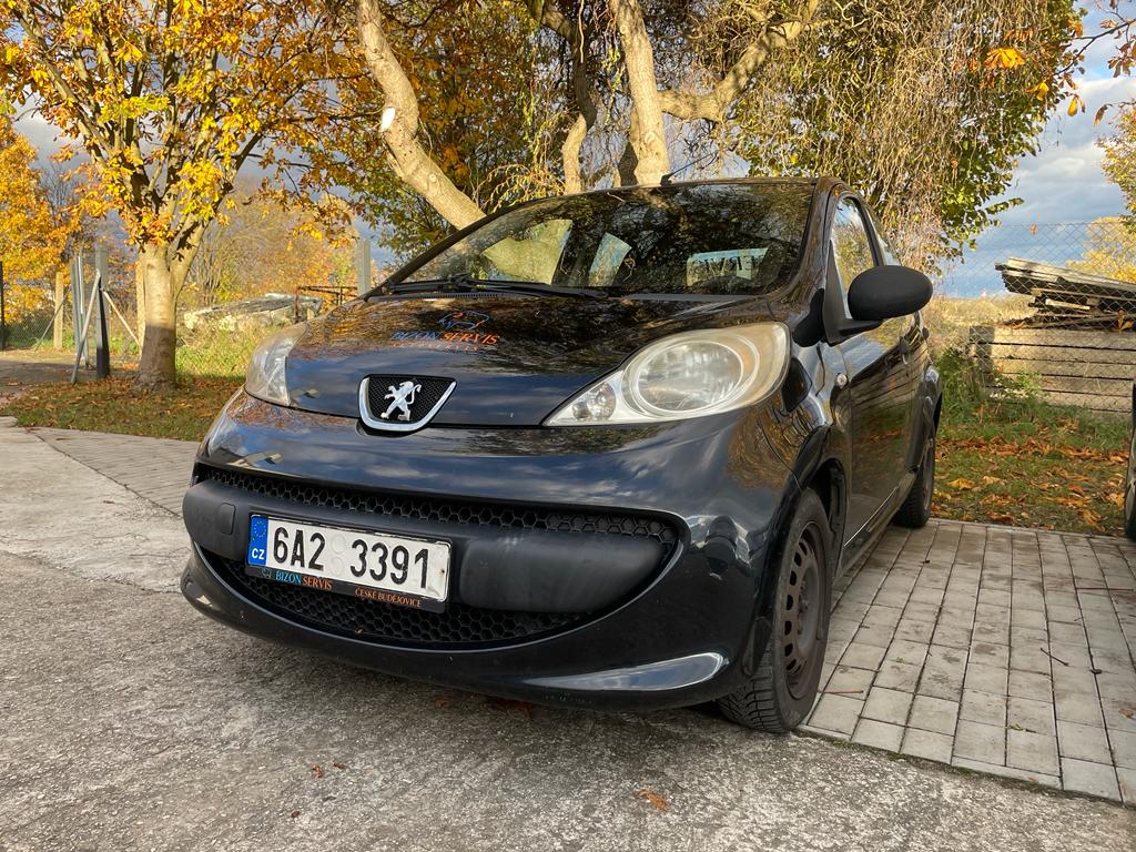 Peugeot 107 k zapůjčení v Bizon servis