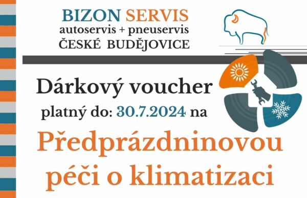 Dárkov﻿ý voucher - Předprázdninová péče o klimatizaci v Bizon autoservisu - Image 3