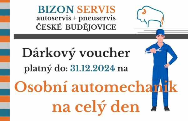 Dárkov﻿ý voucher - Osobní automechanik na celý den v Bizon autoservis - Image 4