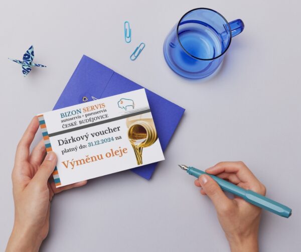 Dárkov﻿ý voucher - Výměna oleje v Bizon autoservisu - Image 2
