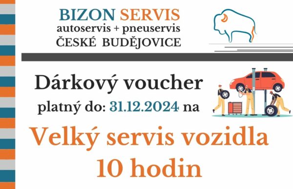 Dárkov﻿ý voucher - Velký servis vozidla 10 hodin v Bizon autoservis - Image 3