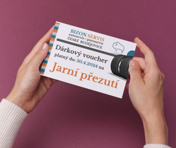 Dárkov﻿ý voucher - Jarní přezutí v Bizon autoservisu - Image 2