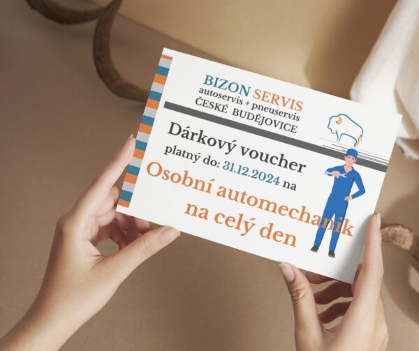 Dárkov﻿ý voucher - Osobní automechanik na celý den v Bizon autoservis - Image 2
