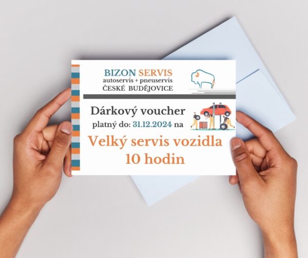 Dárkov﻿ý voucher - Velký servis vozidla 10 hodin v Bizon autoservis - Image 2